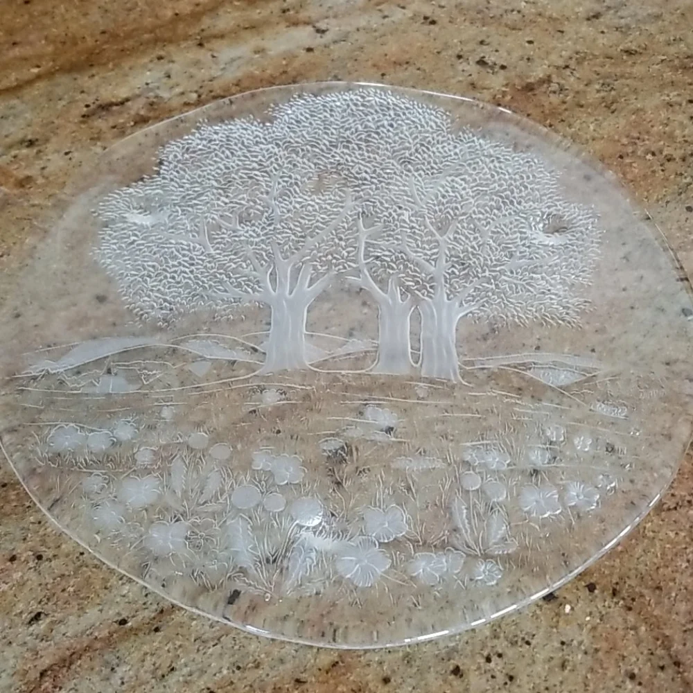 VTG Walther Glass Sommerland Crystal Round 13.5